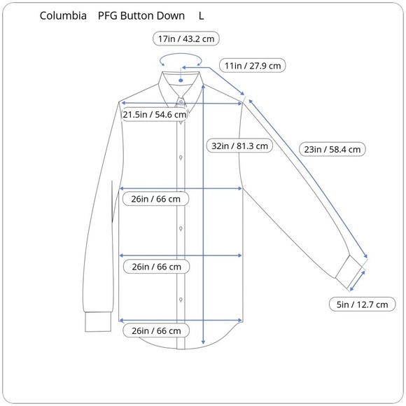 Columbia PFG Super Bonehead Omni Shade Button Up Long Sleeve Collared Shirt L - Picture 14 of 15